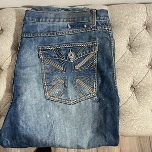 Departed Burbank blue jeans size W46 L32